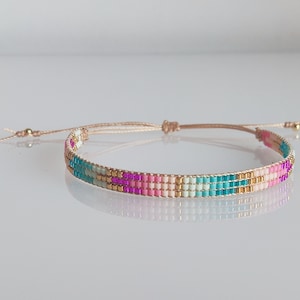 Bracelet / Unique Jewelry / Bohemian Accessory / Miyuki Bracelet/Handmade Miyuki beaded bracelet / SUMMER Bracelet /Bead Loom Bracelet
