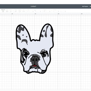 French Bulldog Dog SVG.png svg dxf Digital File | Etsy