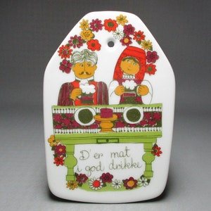 Figgjo plaque / trivet , SAGA , Norway Turi design Drikke (8085)