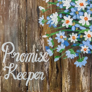 Schöner Promise keeper Kunstdruck auf Karte