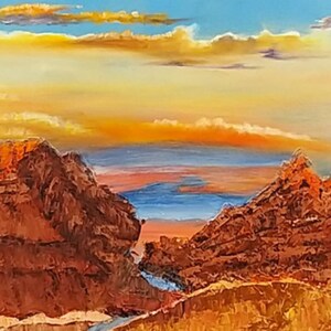 Arte no cartão - Montanhas de Utah
