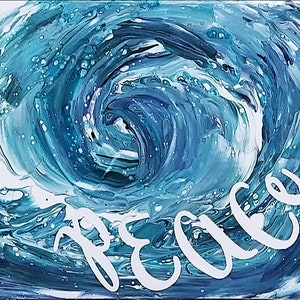 Art On Card - Friedlich im Sturm