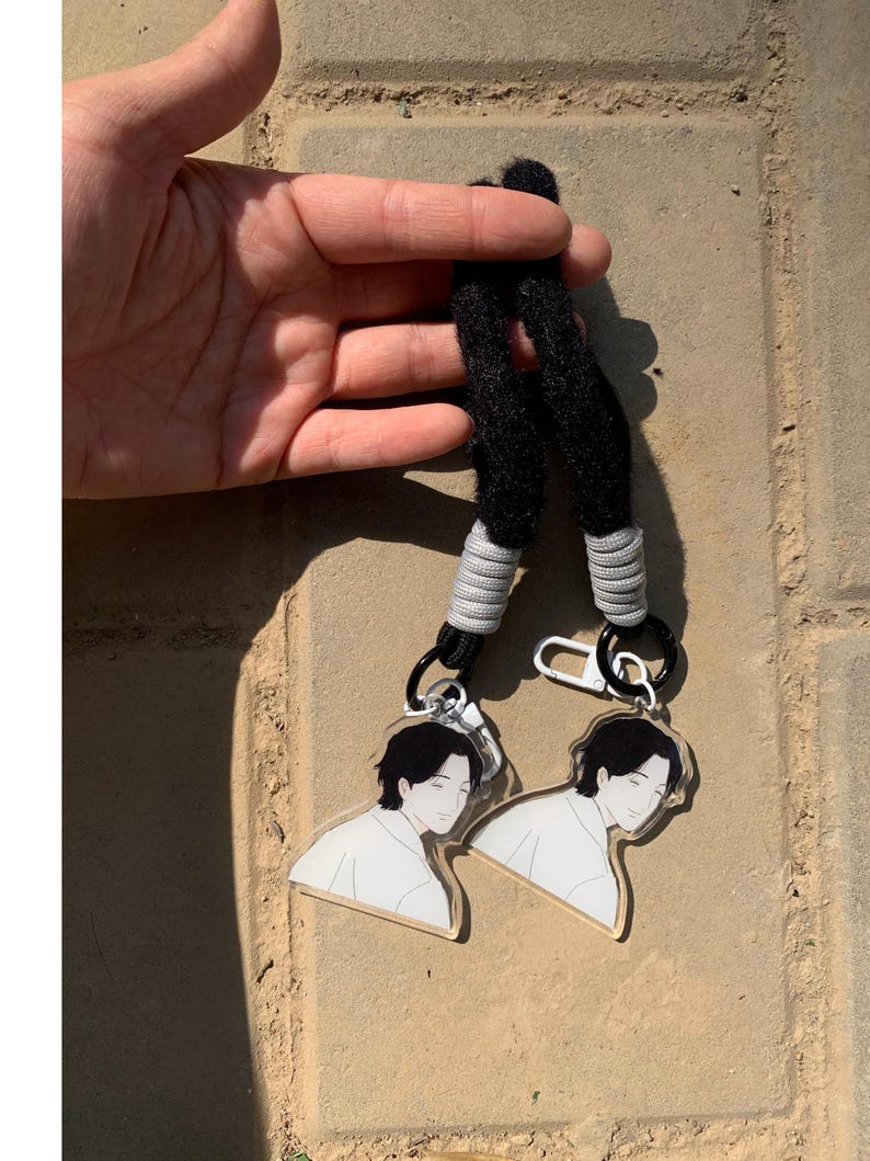 dr.tenma anime keychain | monster image 1