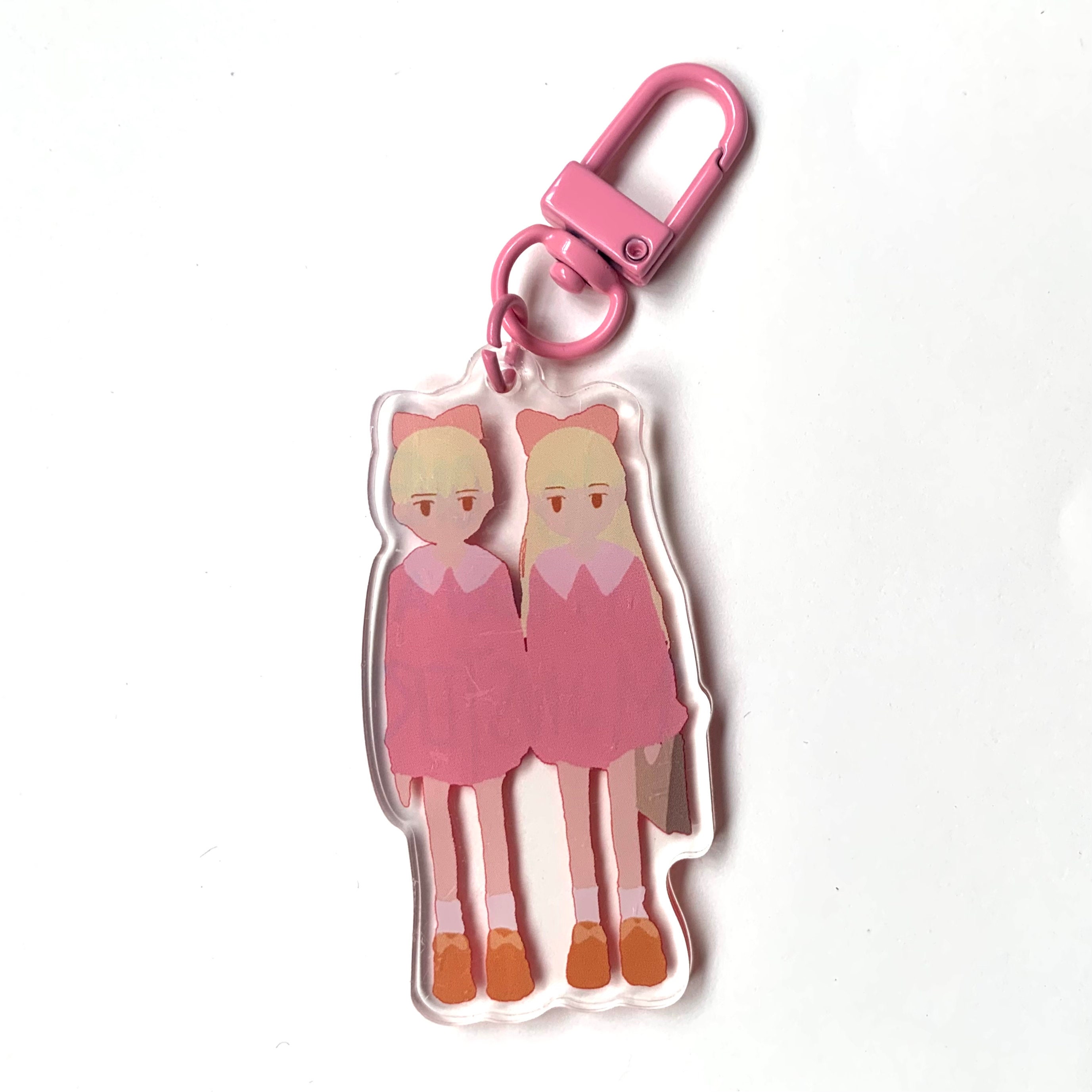 monster twins anime keychain | Monster