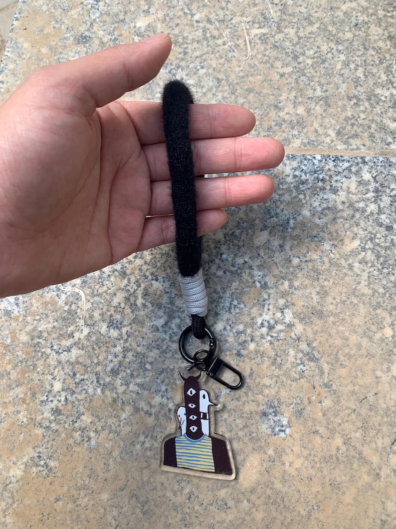 Porte-clés Bonne nuit calembour | Art Manga image 2