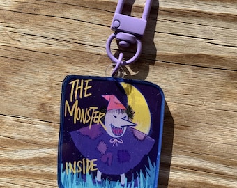 monster storybook anime keychain | Monster