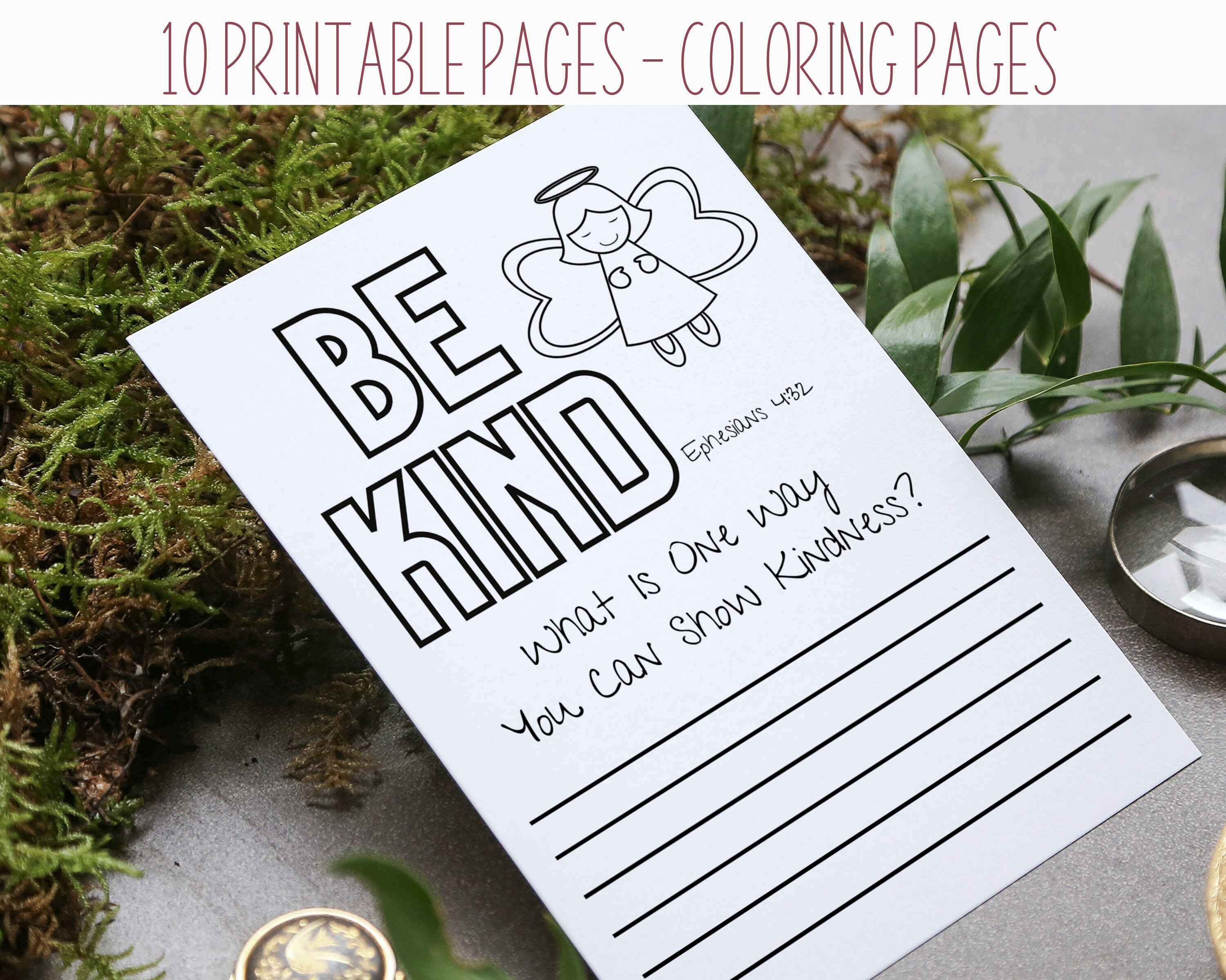 Printable Christian Bible Verse Worksheets for Kids - Instant Download ...