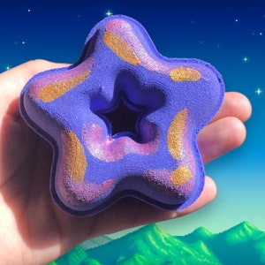 Stardrop Stardew Valley Inspired Bath Bomb • Mysterious Berry Scent
