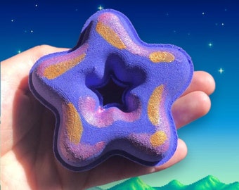 Stardrop Stardew Valley Geïnspireerde Bath Bomb • Mysterieuze bessengeur