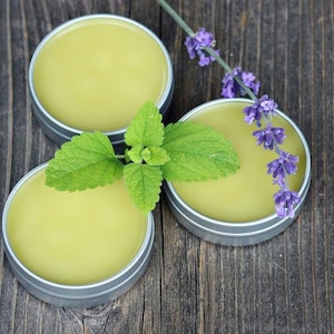 Natural Mosquito & Tick Repellent Balm: Essential Oil Blend, 2 oz Tin