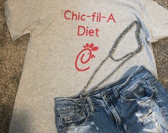 Chic-fil-a Diet Shirt - Etsy