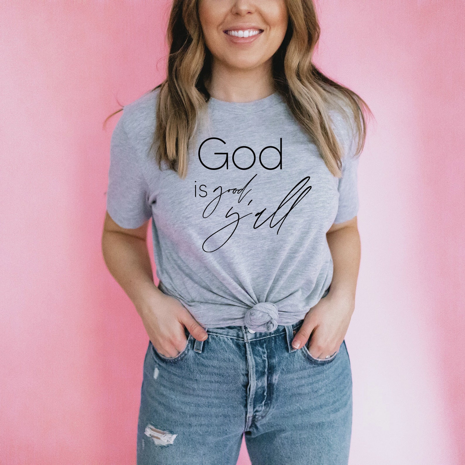 God is Good Y'all Southern Christian T Shirts Women Teen | Etsy
