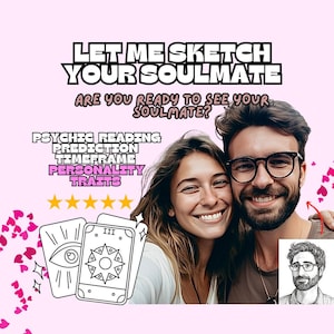 Soulmate Drawing & Tarot Reading, Your Future Husband/Wife, Soulmate Reading, Sketch My Soulmate