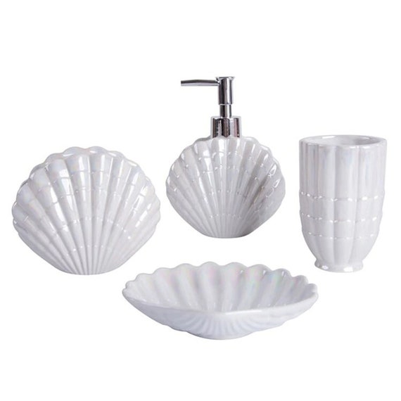 Leaf Design 5PCS Set Glass Bath Accessories Hand Soap Dispenser & Tumbler & Soap  Dish & Toothbrush Holder & Tray - China Accessories Set and Bathroom  Accessories Set price