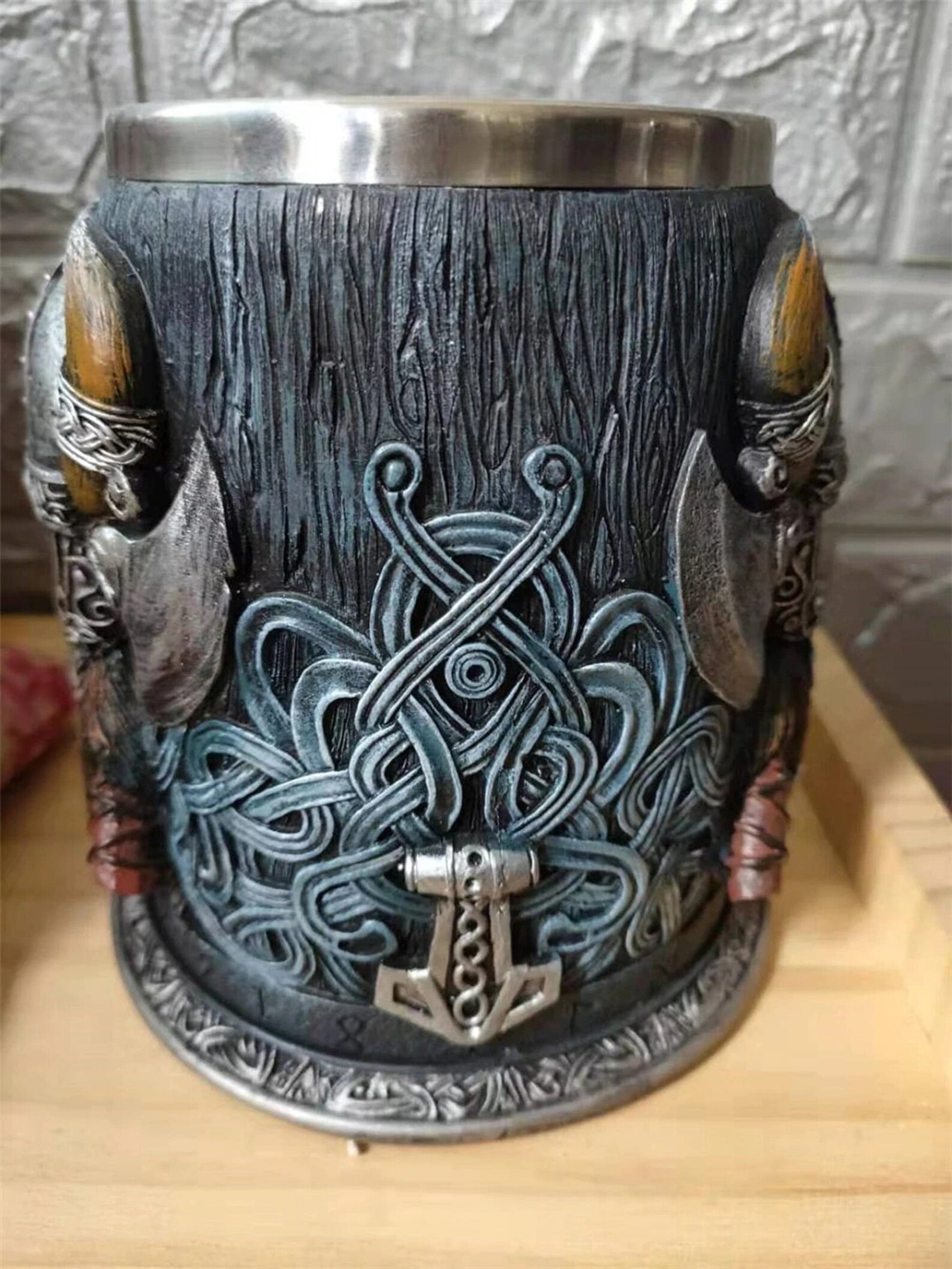 Beer Viking Mug Gourde Medieval Goblet Game of Thrones Mug Etsy