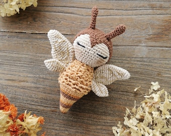 My honey bee - Crochet pattern PDF in english (US terms) French