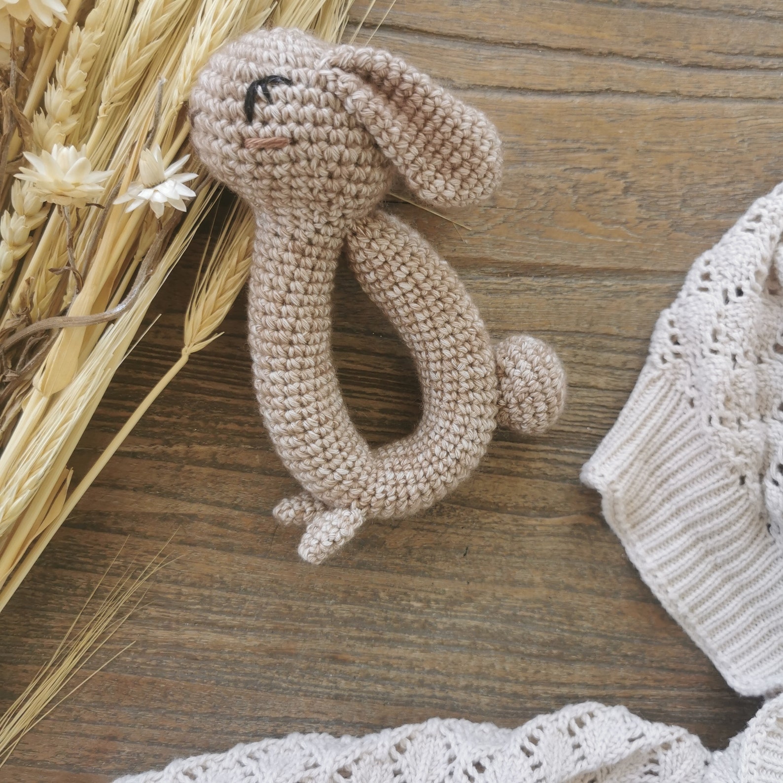 My Bunny Rattle Crochet Pattern PDF in English US Terms - Etsy