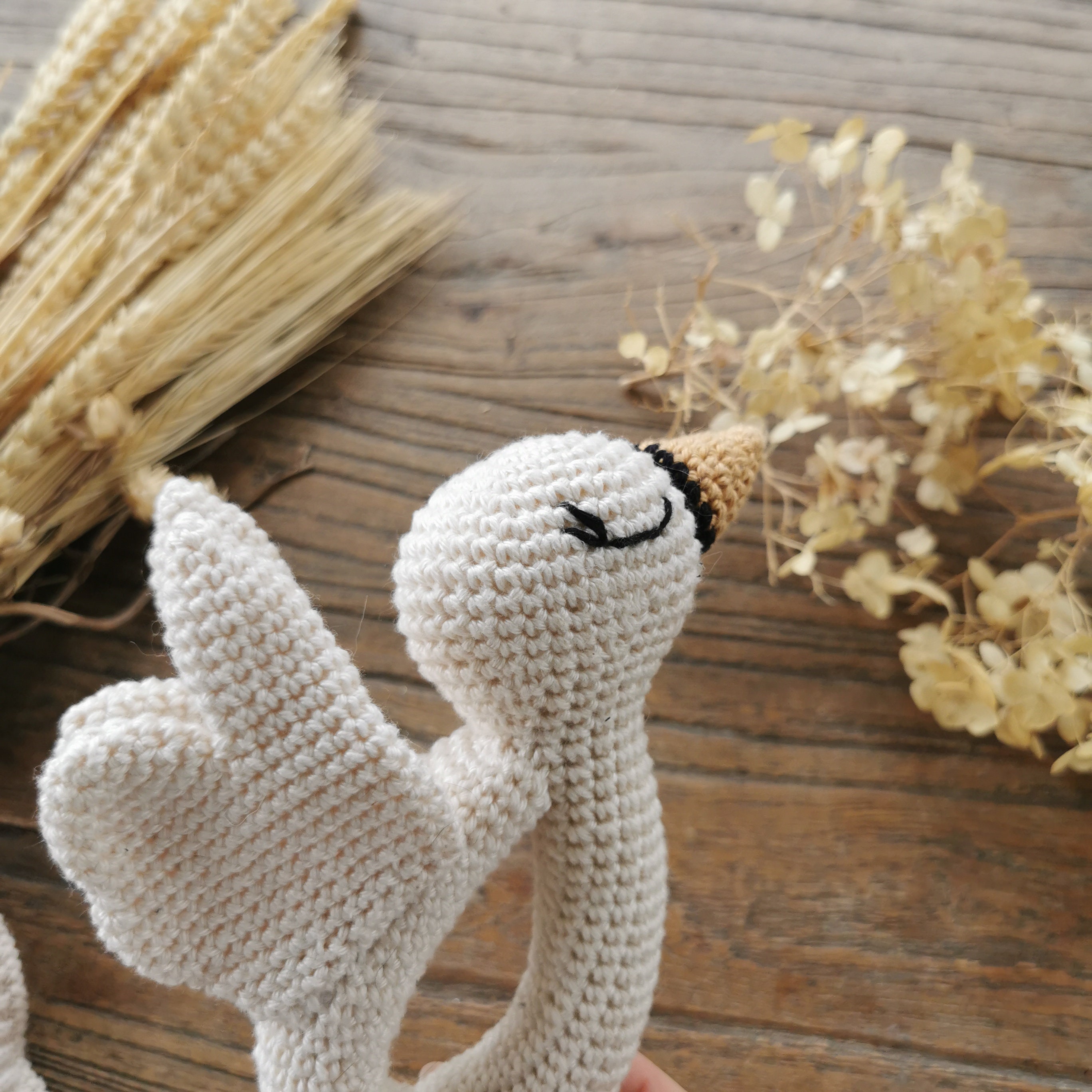 My Swan Rattle Bird Crochet Pattern PDF in English US | Etsy