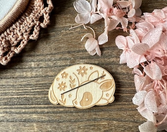 Fawn - Magnetic needle minder, embroidery accessory, cross stitch