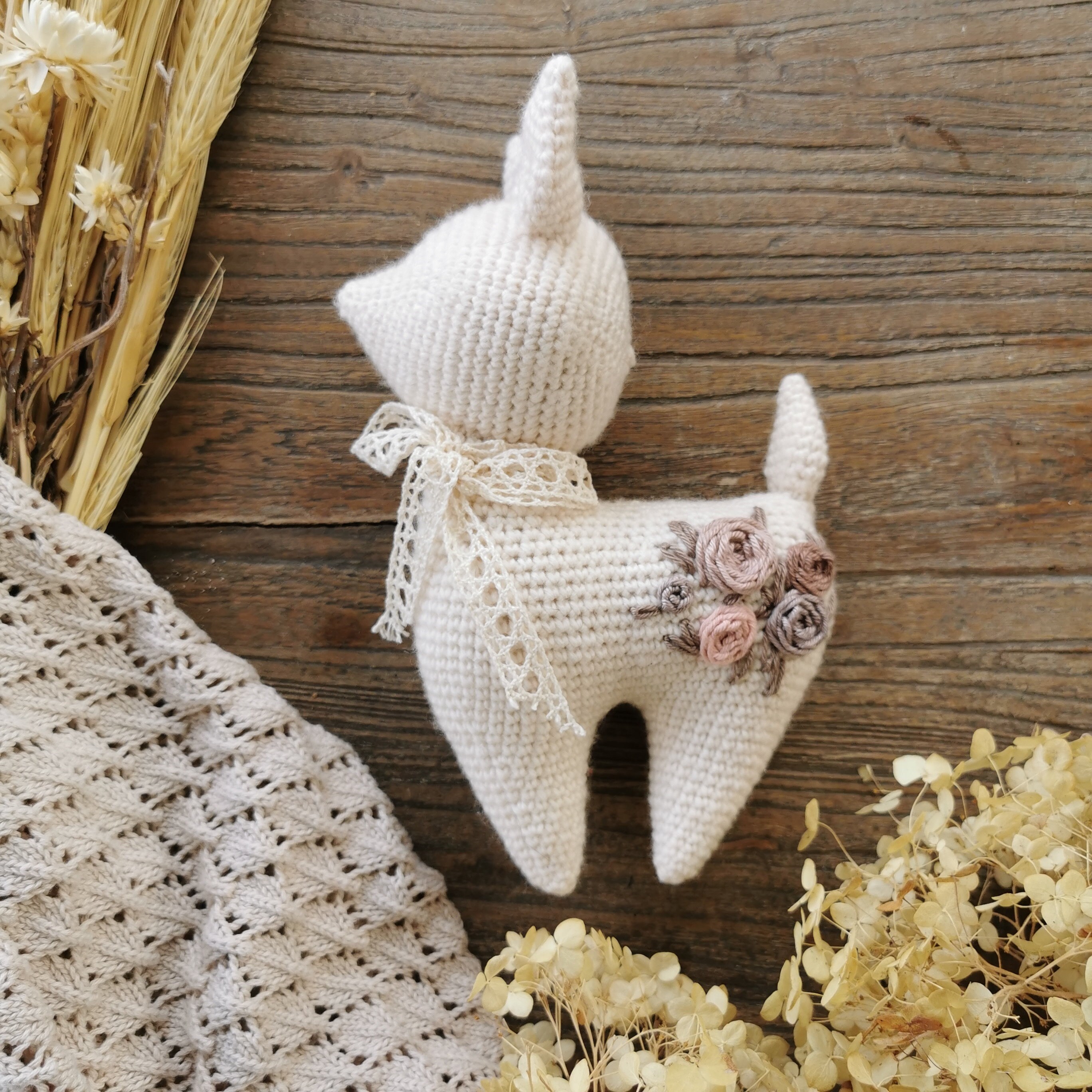 The Proud Fawn - Crochet Pattern PDF in English (US Terms) French - Etsy