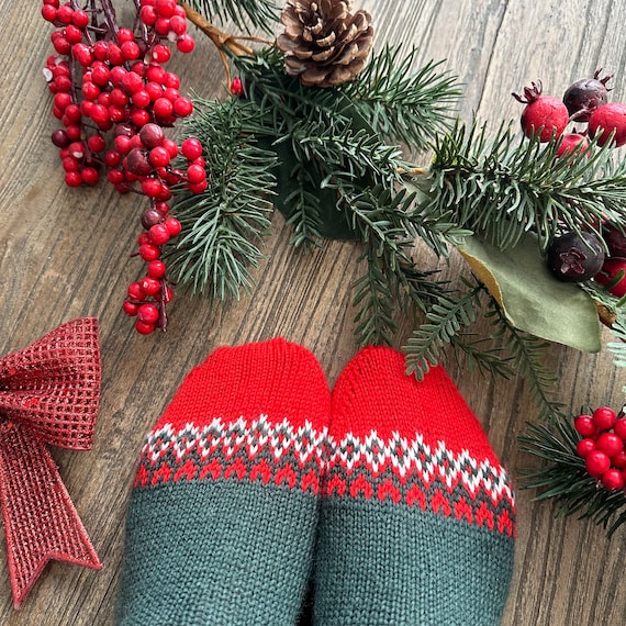 XSQD Lot De 3 Grandes Chaussettes De Noël En Tricot Avec Pompons - Décorations De Noël Pour Fête De Noël - Rayures Rouges Et Blanches