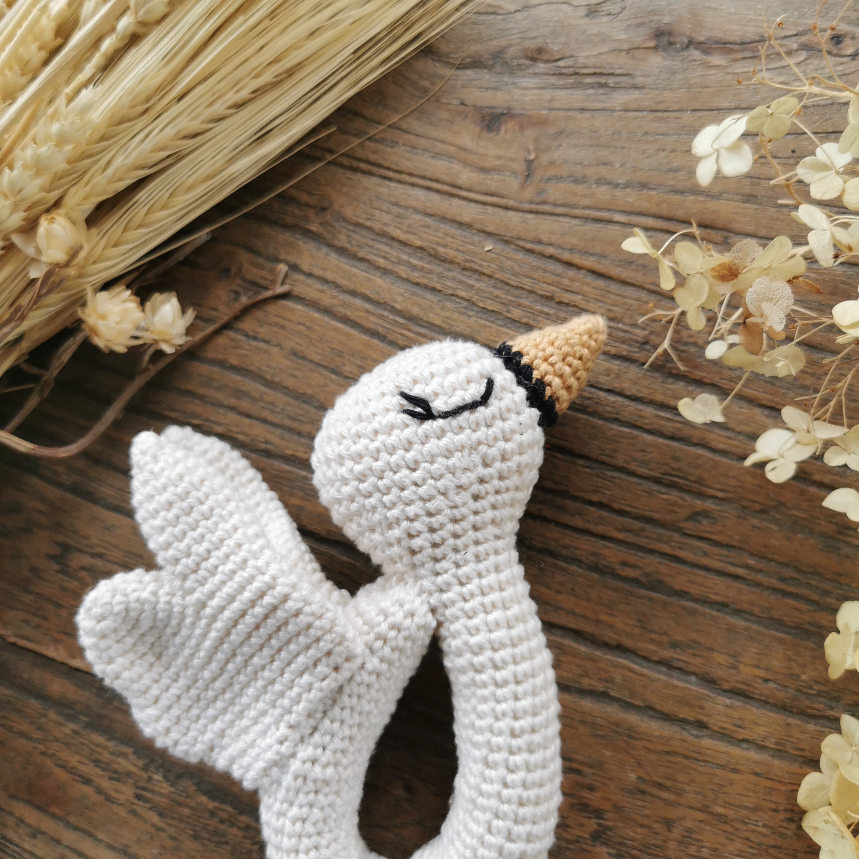 My Swan Rattle Bird Crochet Pattern PDF in English US | Etsy