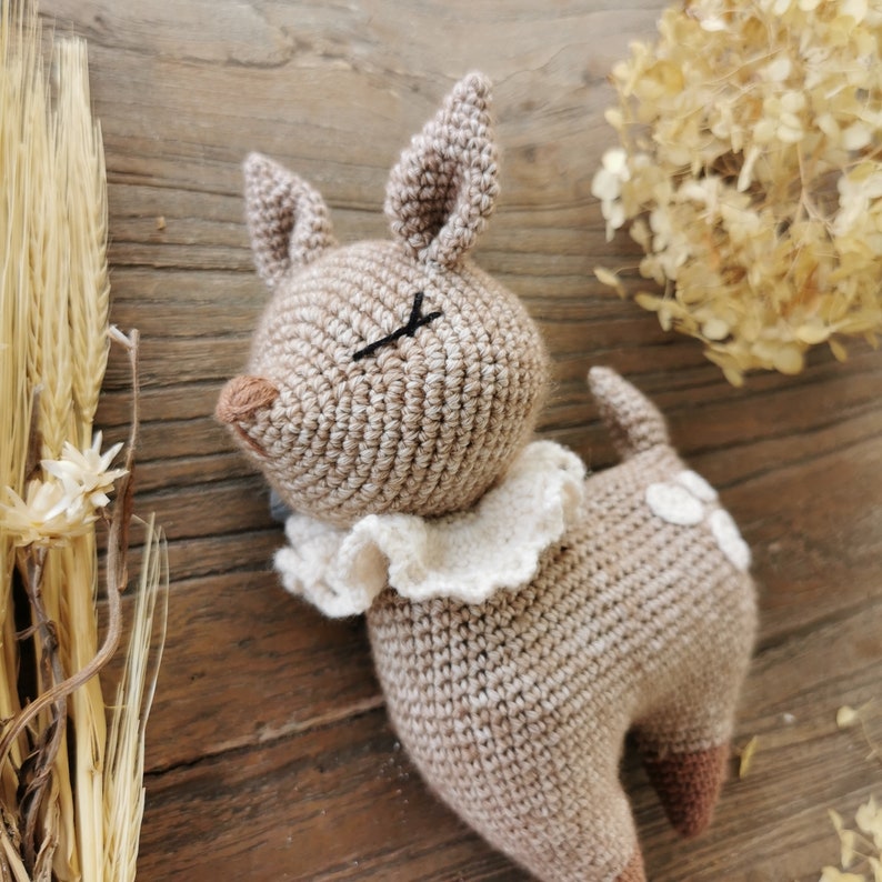 The Proud Fawn - Crochet Pattern PDF in English (US Terms) French - Etsy