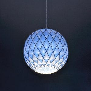 Modern Origami Pendant Light - Hanging Room Decor Colorful Chandelier - Ceiling Minimalist Lampshade