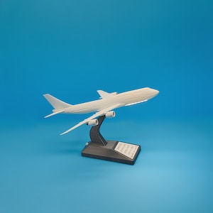 Personalized B747 Model Desk Lamp - Boeing Airplane Model table Lamp - Pilot home office Desk accessories