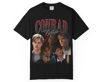 Vintage Conrad Fisher Shirt, Grafik-T-Shirt, Fan-Shirt im Y2K-Stil, Fanartikel zu „The Summer I Turned Pretty“, Team Conrad Shirt, TSITP, Retro 90er