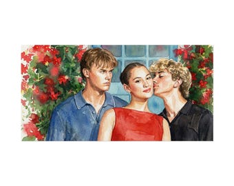 The Summer I Turned Pretty Season 3 Poster Watercolor Textured Matte Art Print | Gift for TSITP Fans