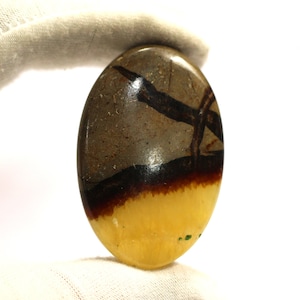 Natural Septarian Gemstone for jewelry, 32X48 mm Oval Cabochon&#39;&#39;