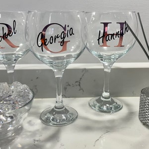 Personalised Gin Glass or Wine Glass