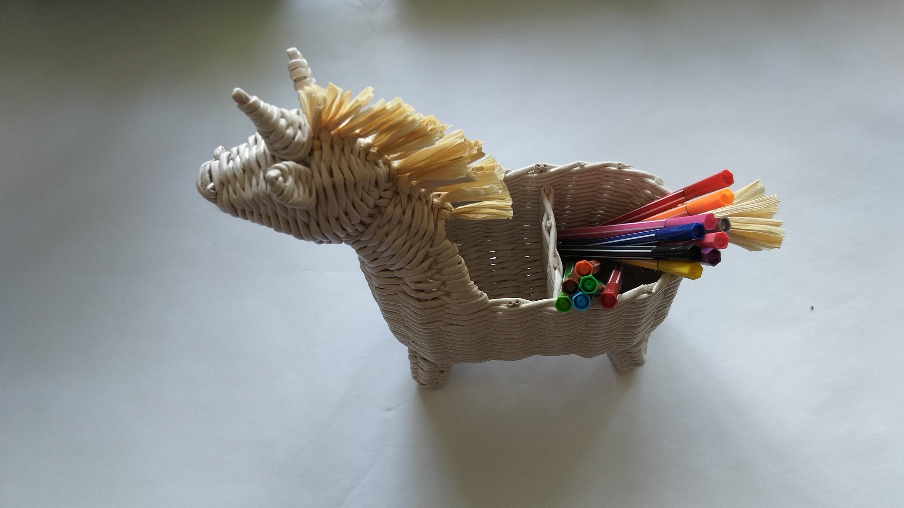 Unicorn Desk Organizer for Kids Pencil Holder. Etsy