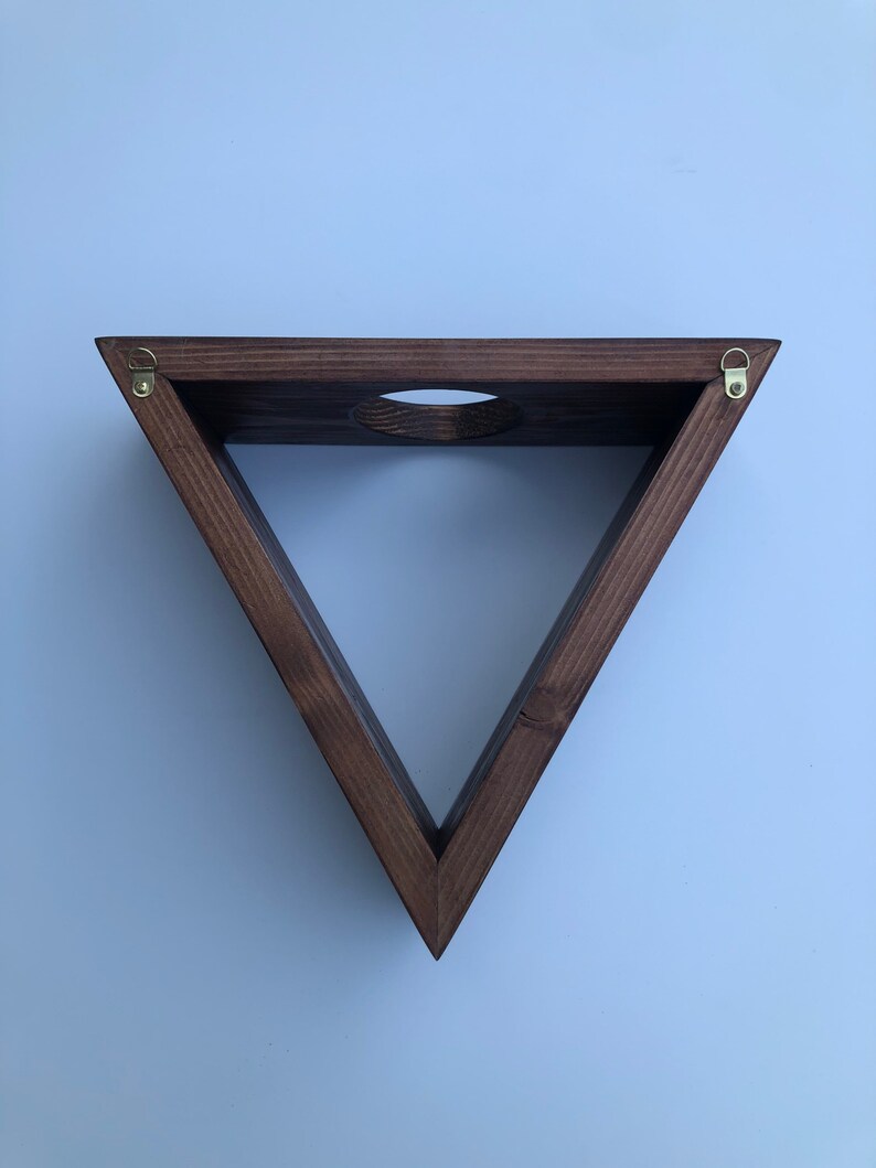 Geometric Wooden Wall Mounted Plant Stand Candle Holder Plant Pot Hanging Shelf Herb Garden