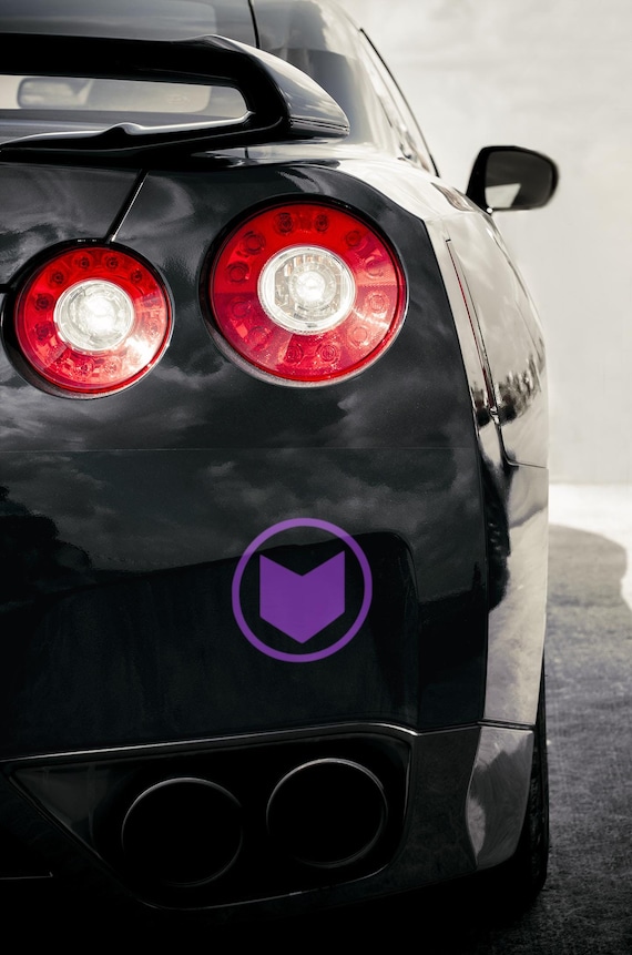 Hawkeye Logo Decal Sticker: Superhero Car, Laptop, Tumbler Decal