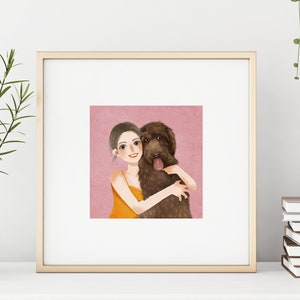 Personalized digital portrait, Couple portrait, Couple illustration, Custom portrait, Family portrait, Gift for him, Gift for her