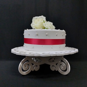 Wooden self-assembly cake stand, cake stand wedding, cake stand, Wedding cake stand, white cake stand