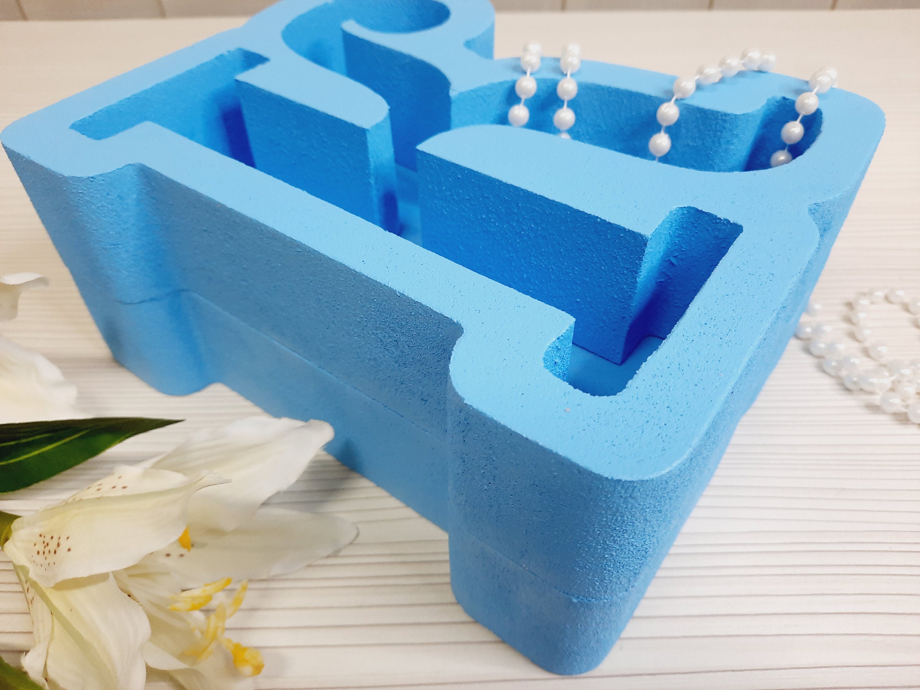 Hollow Styrofoam Fillable Letters, Fillable Letters, Empty Heart Box