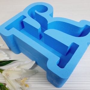 Hollow Styrofoam Fillable letters, Fillable letters, Empty Heart Box, Gift Fill letters Box, Decor Hollow letters, Centerpiece letters