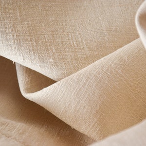 PAIR Extra Wide Antique Hemp Sheet Rustic 麻 Material Canvas Homespun Handmade Organic Linen Upholstery Vintage Old Farmhouse