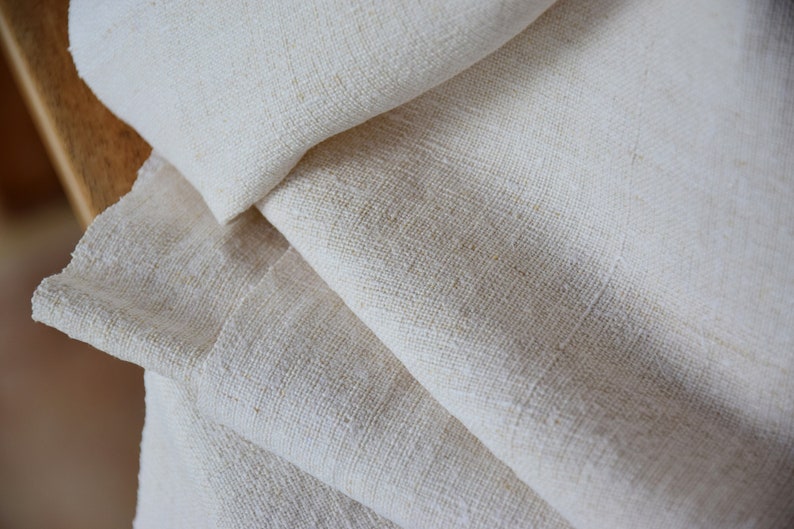 Pure Hemp Sheet Antique Rustic French Material Homespun Etsy