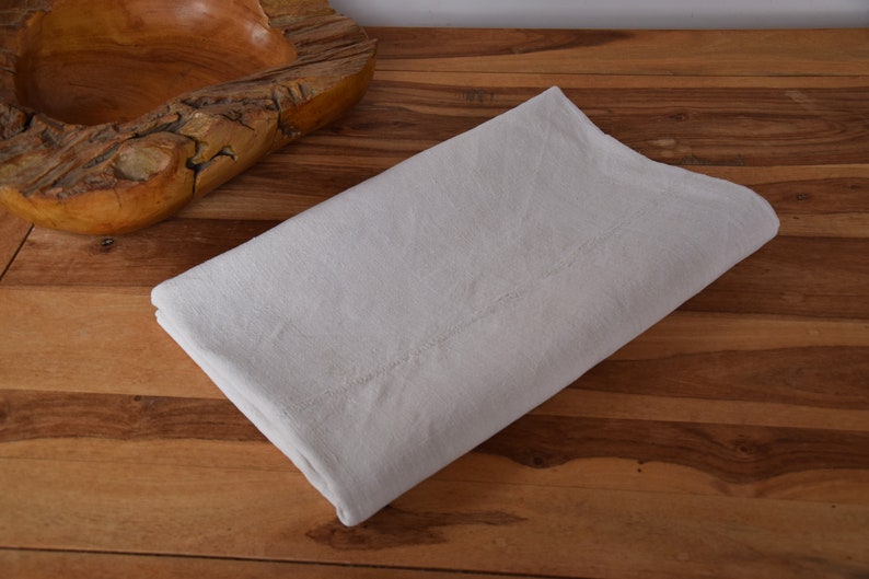 Pure Hemp Sheet Antique Rustic French Material Homespun Etsy