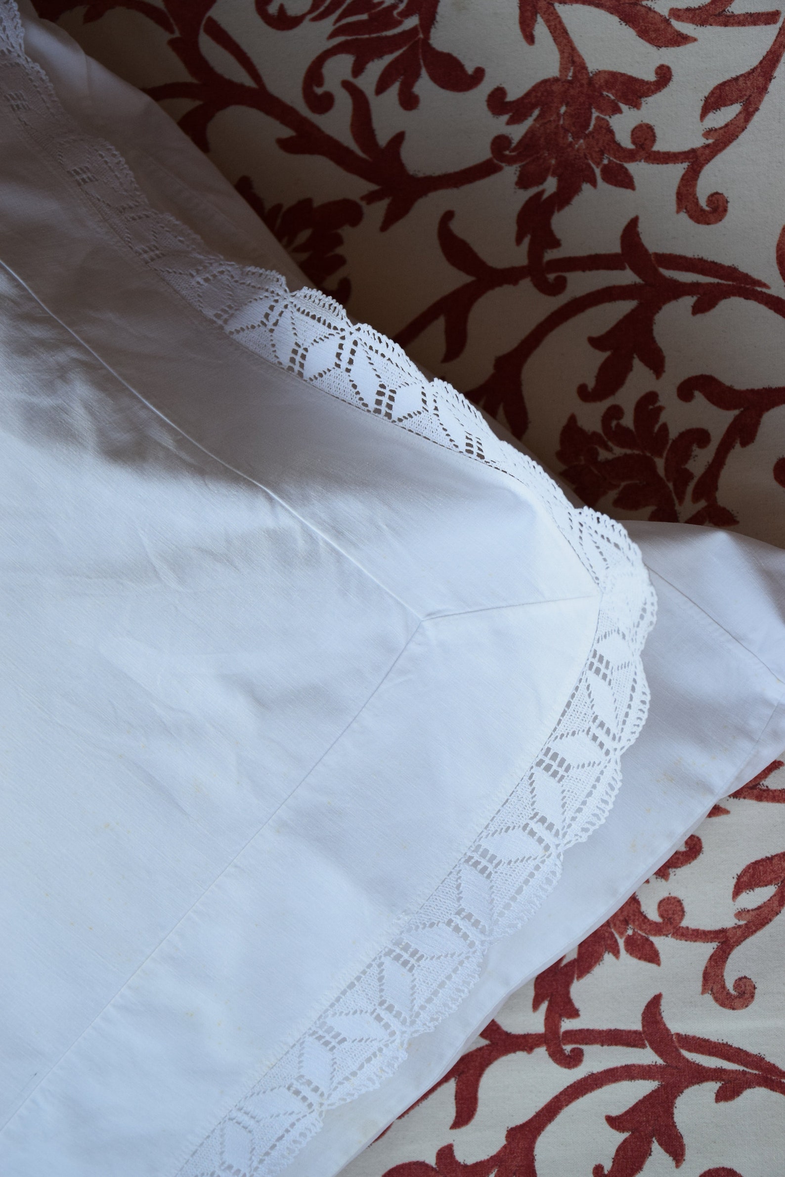 Antique French Pillowcase C 1900 Vintage Bedding Pillow Sham Etsy