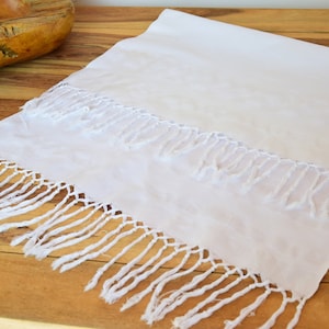 Antique Rustic French Pure Linen Dish Tea Towel Napkin Material Organic Handwoven Handmade Table Runner Home Decor Farmhouse Bio