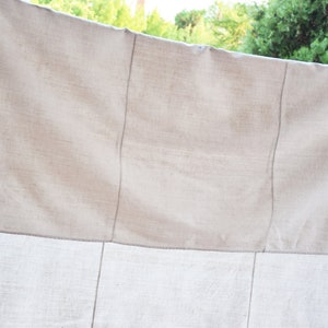 Extra Wide Nubby Pure Hemp Sheet Antique Rustic Material 麻 Homespun Canvas Organic Linen Woven Farmhouse Upholstery Vintage Country
