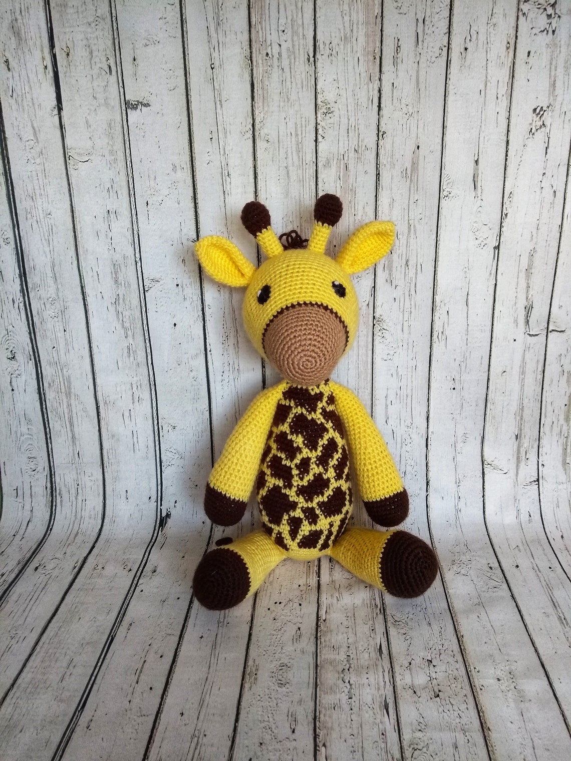 Giraffe Gift Handmade Animal Toy Baby Shower Present Cute Etsy