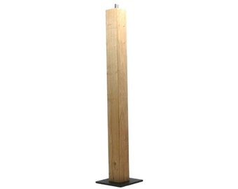 Columna de fuego de roble para patio, jardín, chimenea natural, 100 cm