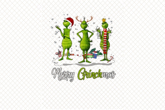 Grinch Christmas Svg Merry Grinchmas Santa Christmas Png Etsy