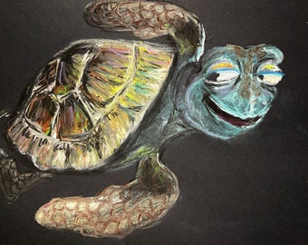 Crush Disney Turtle Etsy